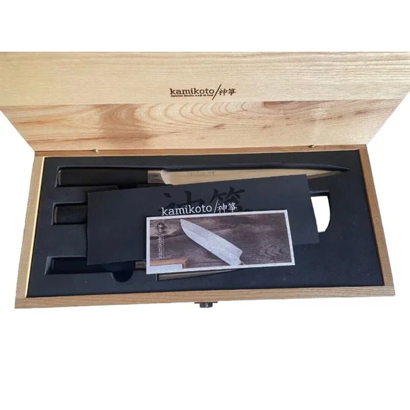 Kitchen knife set - Best Chef Knives - Ibaraki Steel- Japanese Kitchen Knives - Picture 7 of 13